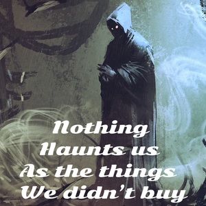 It might be gone tomorrow!